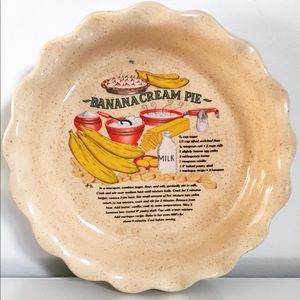 Vintage pie dish